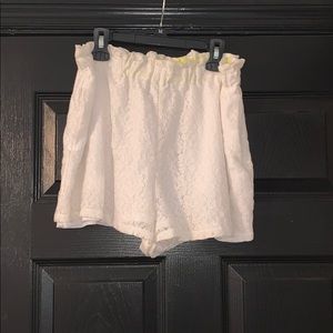 BCBGeneration Lace Shorts